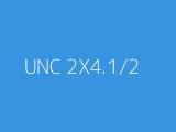 UNC 2X4.1/2 